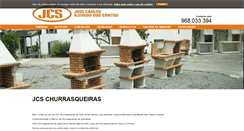 Desktop Screenshot of jcs-churrasqueiras.com