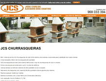 Tablet Screenshot of jcs-churrasqueiras.com